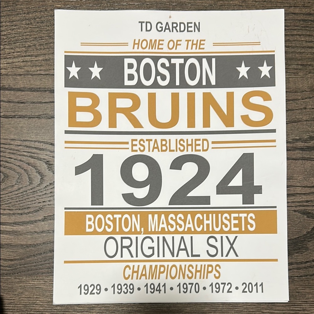 Boston Sports Team Wall Art - Picture 3 of 5